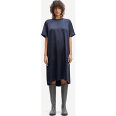 Samsøe Samsøe Blåa Klänningar Samsøe Samsøe Samsøe & Samsøe Denise SS Dress Klänning Salute