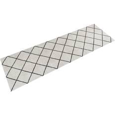 Tæpper & Skind vidaXL Køkkentæppe 60x180 firkant vaskbart velour Grå cm