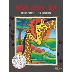 Mal efter Tal Dyrebørn Mandalas
