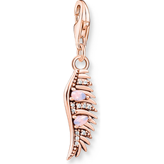 Thomas Sabo Fenixfjäder Rosa Stenar Roséguld Berlock