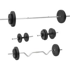 vidaXL Barbell and Dumbbell Plates 60 kg