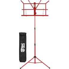 Note Racks Mad About MA-MS Easy Folding Music Stand, Red