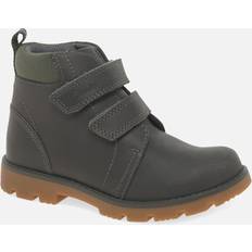 Clarks Boys Trainers Clarks Boy's Clarks Heath Strap K Combat Boot - Grey