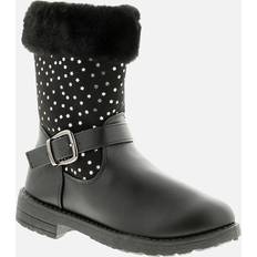 Miss Riot Miss Riot charlie girls kids boots black Pu Infant