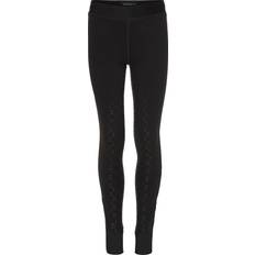 Equipage Kid's Java Winter Riding Tights - Black