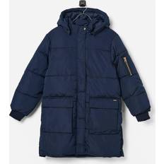 Name It Jakke nkfMuso Long Puffer Jacket Blå 164