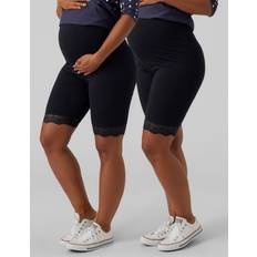 Mamalicious Emma blonde shorts pak BLACK