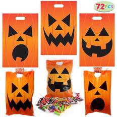 Halloween Gift Bags Joyin 72 pcs halloween jack o lantern goodie bags for kids trick-or-treat