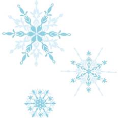 Sizzix Floating Snowflakes Layered Stamp Set 6 Pieces