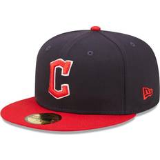 Azul Gorras New Era 59Fifty MLB Perf Emea Guardians - Navy/Red Unisex