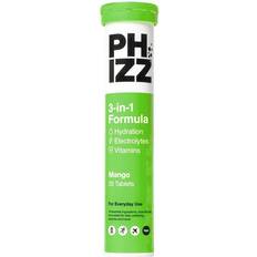 Comprimés Effervescents Vitamines et Minéraux Phizz Mango 3-in-1 Hydration, Electrolytes Vitamins Effervescent