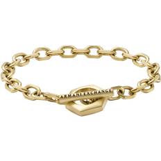 Armani Exchange mäns kedjearmband rostfritt stål, AXG0103040