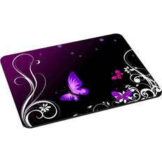 PEDEA Design Purple Butterfly Mouse Pad