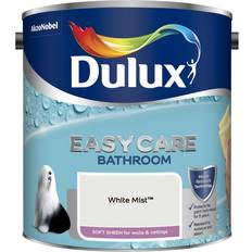 Dulux bathroom paint Dulux Easycare Bathroom Soft Sheen Mist Wall Paint White Mist 2.5L