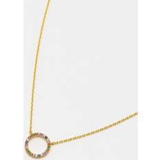 Estella Bartlett Rainbow Circle Necklace