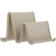 Beige Newspaper Racks Bloomingville Olen magazine holder Newspaper Rack