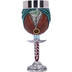 Marrón Gafas Nemesis Now Decorativa El Seë Or Los Anillos Frodo Copa de Vino