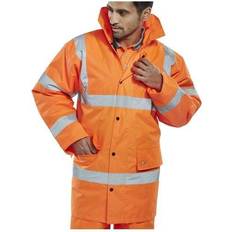 Click Beeswift High Visibility Constructor Jackets Orange CTJENGOR3XL