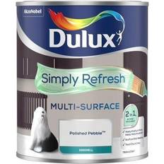Dulux polished pebble Dulux Simply Refresh Multi Surface Eggshell Pebble Wood Paint 0.75L