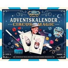 Franzis Kinder Adventskalender Franzis Circus Magic Adventskalender, 24 Zaubertricks für einen magischen Advent, für Kinder ab 8 Jahren