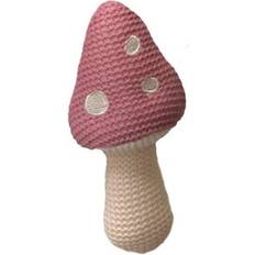 Egmont Toys Toys Egmont Toys Pink Mushroom Knitted Rattle pink/white one size