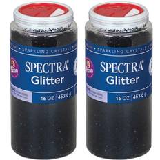 Spectra Glitter Black 1 lb. Per Jar 2 Jars