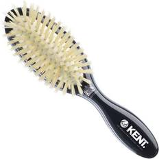 Classic Shine Small Soft White Pure Bristle Hairbrush