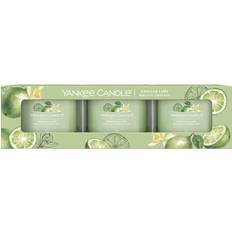 Yankee candle vanilla lime Yankee Candle Vanilla Lime Set Of Three Signature Filled Votives Scented Candle