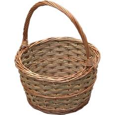 Brown Baskets RED HAMPER Hamper S044/HOME Small Rustic Apple Shopping Basket