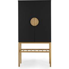 Tenzo Lagerschränke Tenzo XXXL Highboard Schwarz Lagerschrank