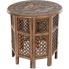 Wood Small Tables Dkd Home Decor S3032260 Brown Small Table 54cm