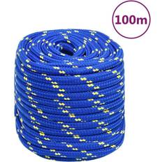 Boat Bottom Paints vidaXL Boat Rope Blue 18 mm 100 m Polypropylene blue