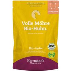 Sparpaket Herrmann's Selection Bio Huhn Karotte & Kamut 40 100 Gramm Be...