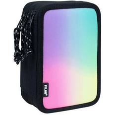 Black pencil case MiLAN Sunset Triple Pencil Case Black
