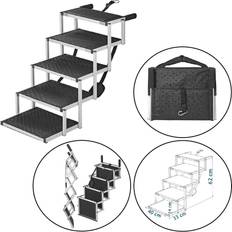 Proplus Sammenklappelig Hundetrappe Aluminium
