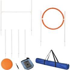 Pawhut Agility Set Hunde, 5er-Set Hundetraining