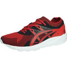 Asics Rood Sneakers Asics Gel Kayano Trainer Knit Red Textile Mens Lace Up Trainers H7S4N 2323