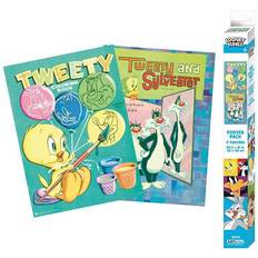 Looney Tunes Anime Tweety Poster