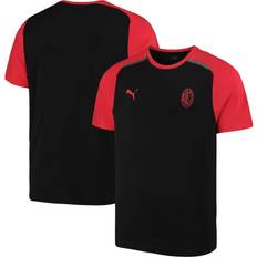 Milan t shirt Barnkläder Puma Milan T-Shirt Casuals Svart/Röd Svart