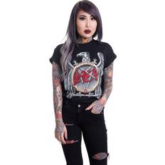Sølv - Unisex T-shirts ROCK OFF Slayer Unisex T-Shirt - Silver Eagle