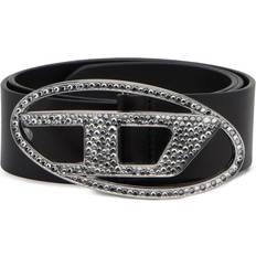 Elastane/Lycra/Spandex - Uomo Cinture Diesel Ceinture en cuir ornée de strass - Femme