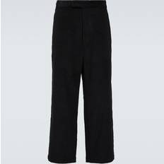 Thom Browne Corduroy Straight Leg Byxor - Black