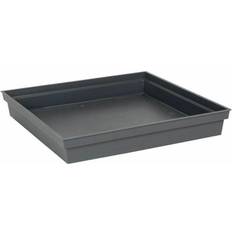 Sottovasi EDA Sottovaso Quadrato Tuscany 40 cm Grigio Antracite 40cm