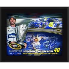 Champion sprint Jimmie Johnson x 2016 Sprint Cup Champion Sublimated Plaque