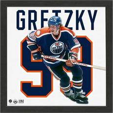Wayne Gretzky Edmonton Oilers Impact Jersey Frame Bild