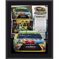 Champion sprint Kyle Busch 2015 Sprint Cup Champion x Sublimated Plaque Collage