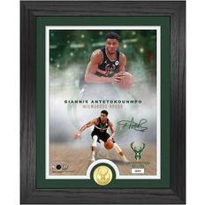 Highland Mint Giannis Antetokounmpo Milwaukee Bucks Legends Bronze Coin Photo