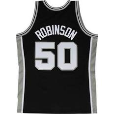 Mitchell & Ness Men's David Robinson Black San Antonio Spurs Hardwood Classics 1998-99 Swingman Jersey