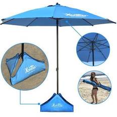 Xbrella Best High Wind Resistant Large 7.5' Beach Umbrella