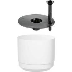 Orthex Krukor & Planteringskärl Orthex Plastkruka Paulina Recycled Ø17 cm Vit